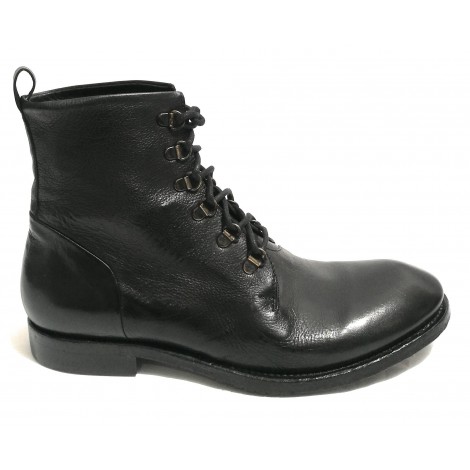 Scarpa Ton Go t polacchino a zip uomo stivaletto pelle nero